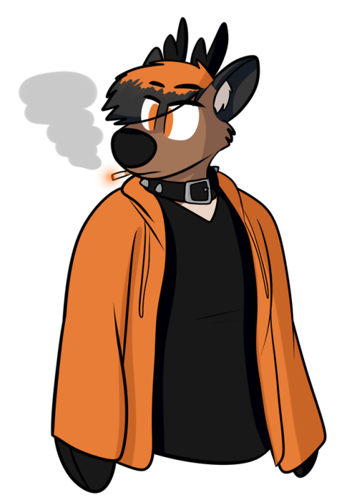 hoodiedeer - been a long time since ive drawn this boi