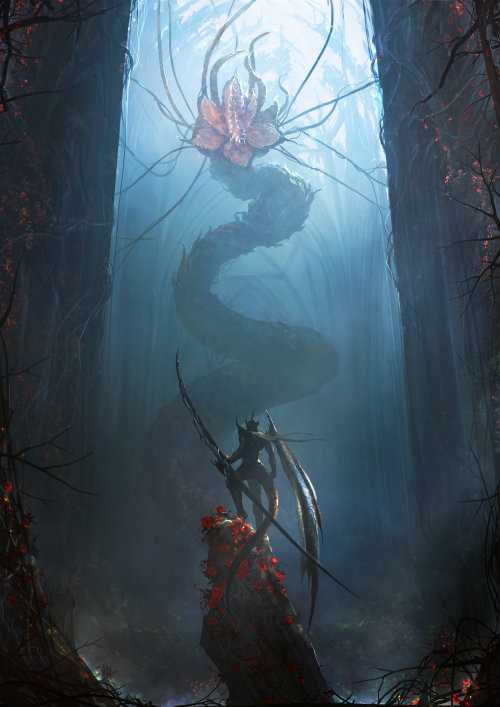 cyrail - cinemagorgeous - The Hunter by artist Lee...