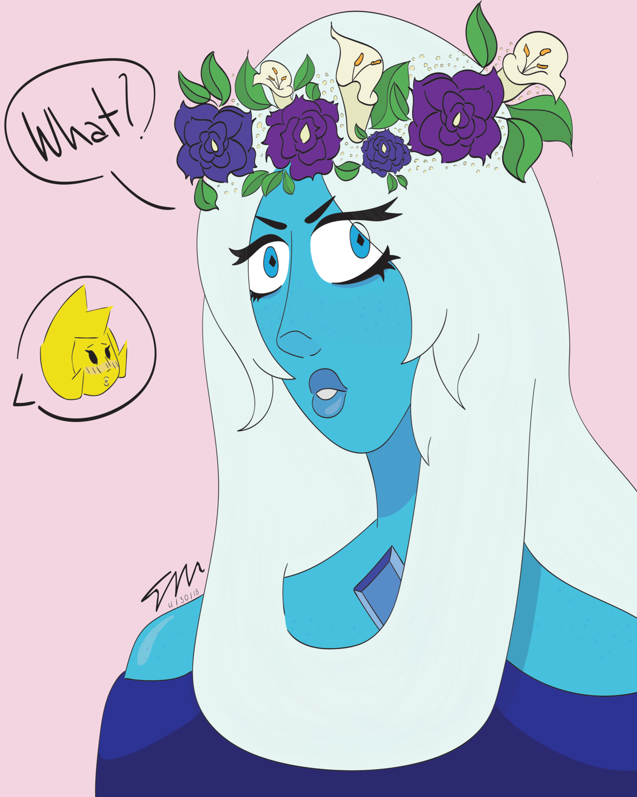 Looks like Yellow likes what the Human gifted Blue Diamond~ . . . Lately I’ve been rewatching Steven Universe and forgot how much I love the show! I do like the Diamonds and can’t wait to see the...
