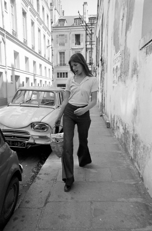 xwg: Jane Birkin in Paris - June 1970
