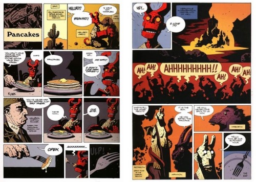 special-bastard - I realize now that hellboy comics are where...