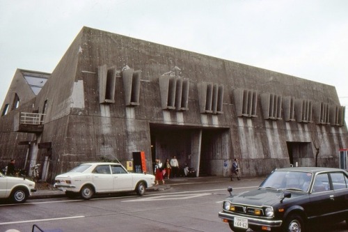 germanpostwarmodern - Cultural Center (1962-63) in Nichinan,...
