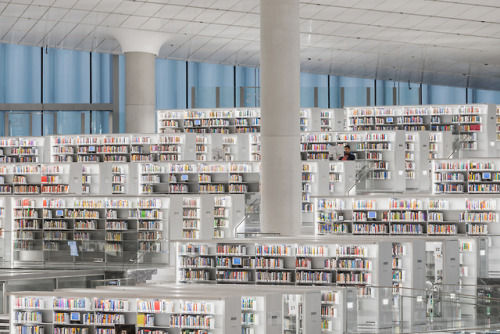 architorturedsouls - Qatar National Library / OMAph - Iwan Baan,...
