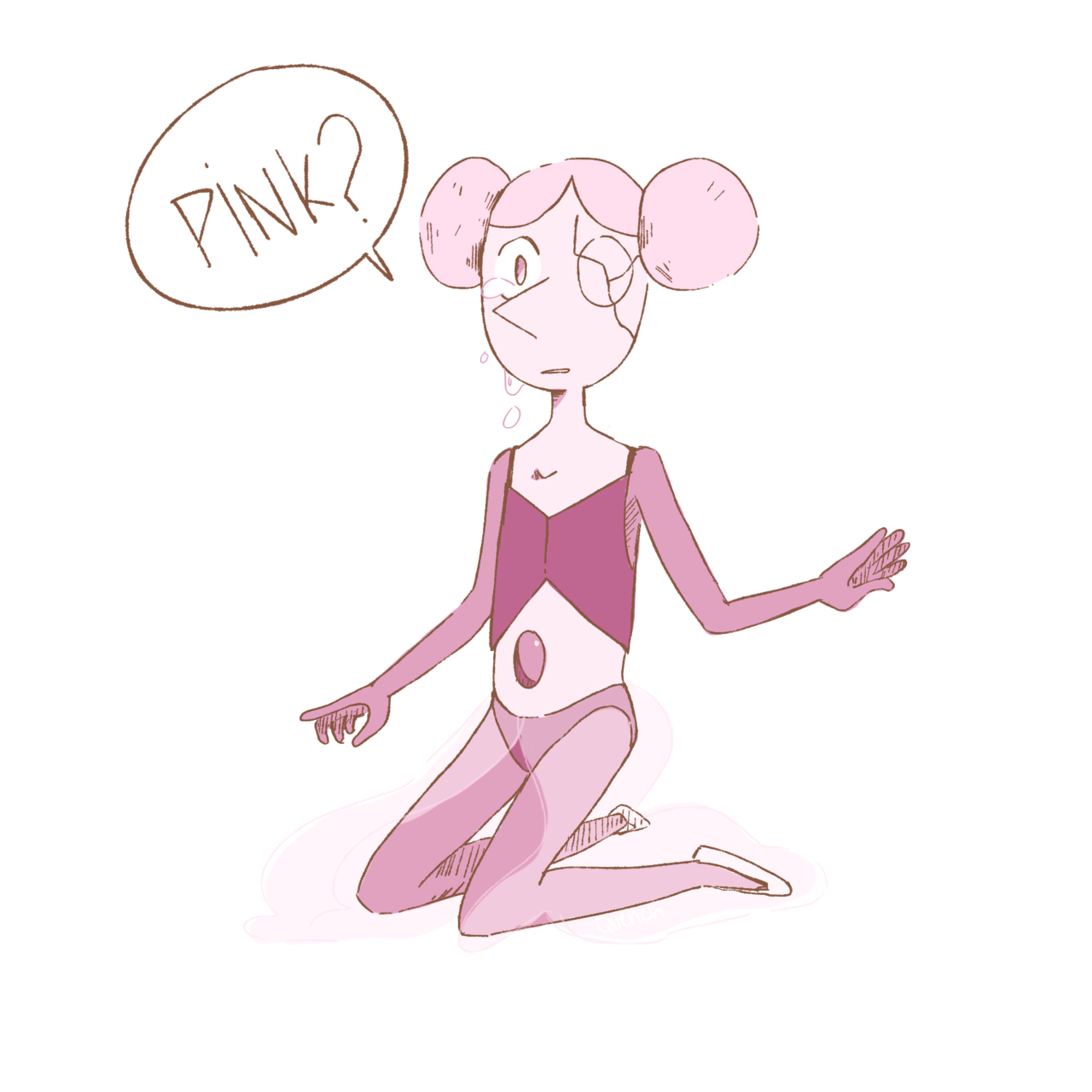 Oh pearl, what did she do to you? 🌸