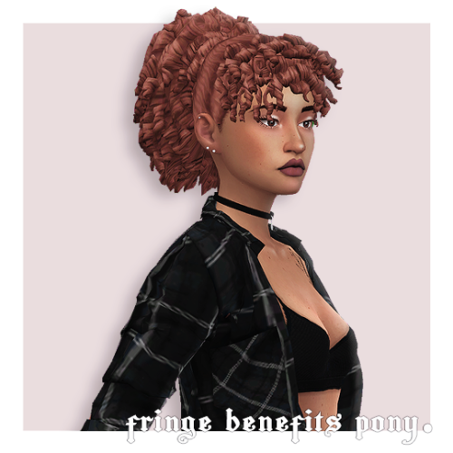 helasims - 3 hair recolorscomes in @sulestial‘s sweet cafe...