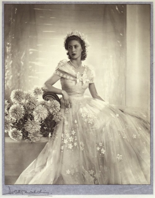 sddubs:Princess Margaret, as a bridesmaid at the marriage of...