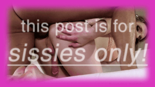 sissyfucksluts - i bet that’s how you sissies spend your weekends...