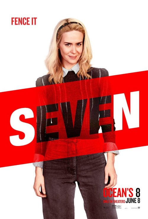 cateblanchettdailly - ↳Exclusive character posters of Ocean’s 8 |...