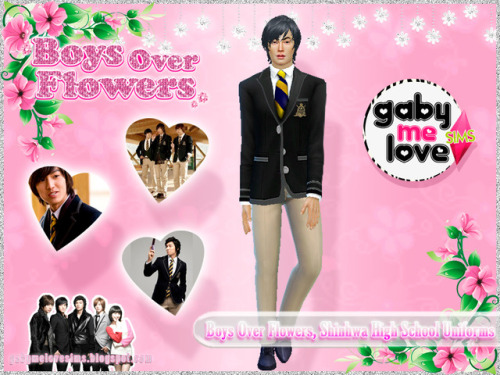 Boys Over Flowers, Shinhwa High School UniformsSet de...