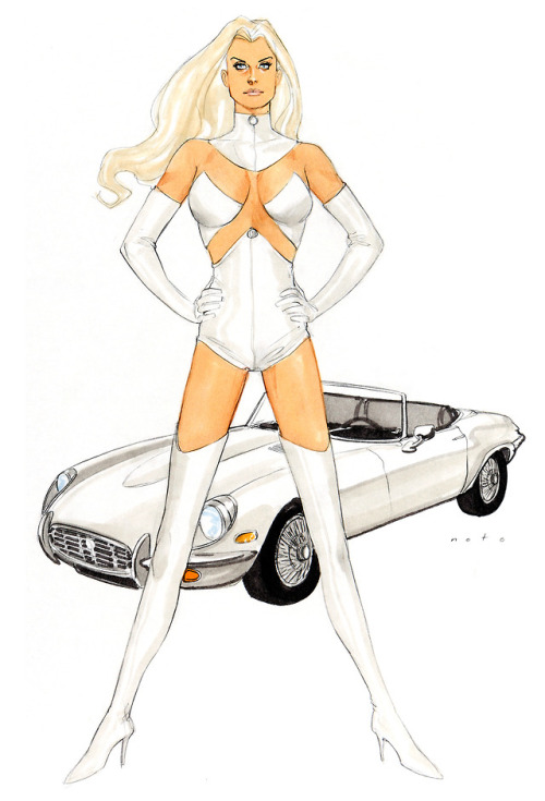 spaceshiprocket - Emma Frost by Phil Noto*