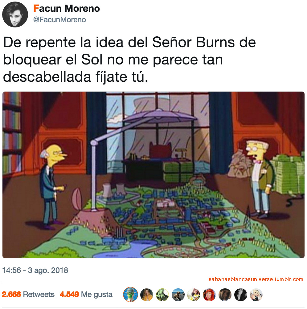El Señor Burns tenia razón