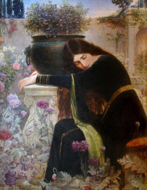 fawnvelveteen - Isabella and the pot of Basil, George Henry...