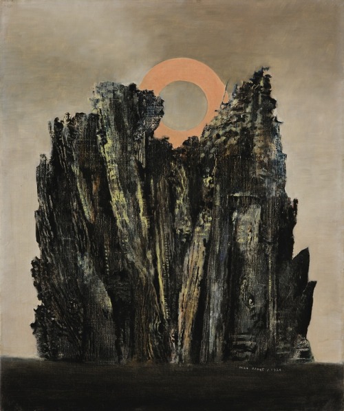 thunderstruck9:Max Ernst (German, 1891-1976), Forêt et soleil...