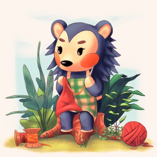 sofalein:Mable from Animal Crossing :3