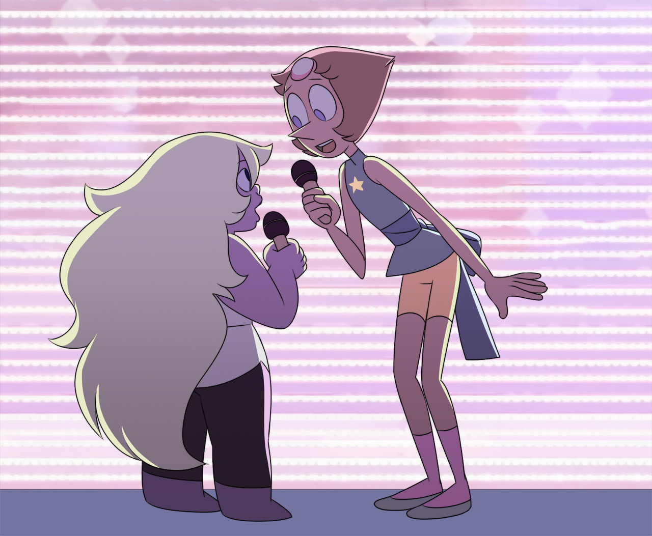 That’s you and me, it’s for the melody Let’s you and me get into harmony @annadesu @fuckyeahpearlmethyst