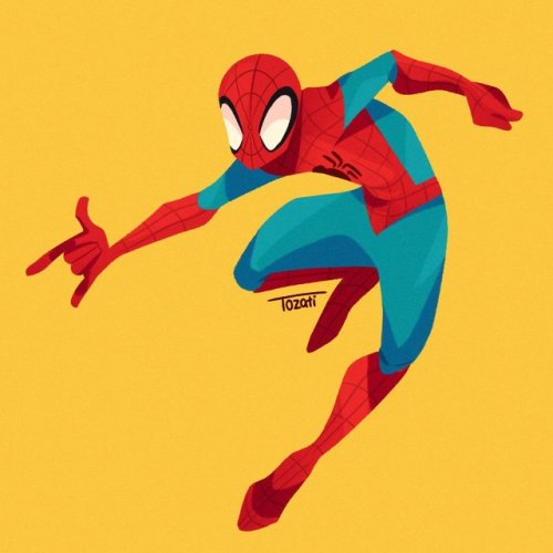 gabitozati - Dynamic poses studies with Super Spider people!