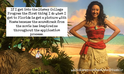 If i get into the Disney College Program the first thing I do...