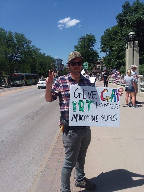 ancaporado - Feeling like a $1,000,000 at the gun rights rally in...