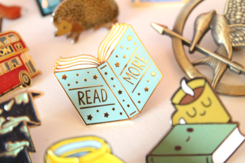 I blogged about my pin badge collection!