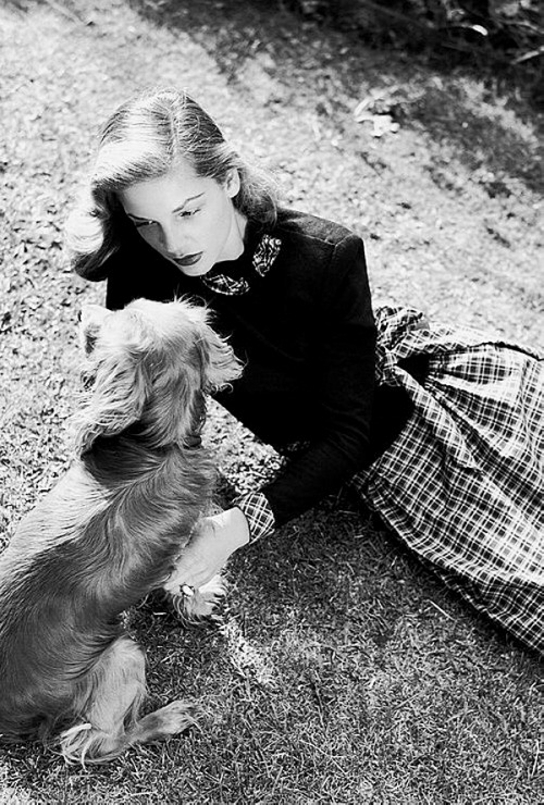 Lauren Bacall, 1944, photo by John Engstead