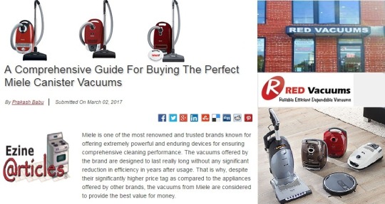 A Comprehensive Guide For Buying The Perfect Miele Canister Vacuums
