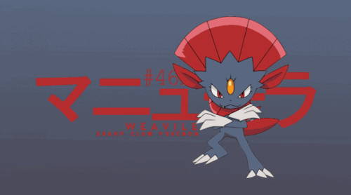 poipole - #215 Sneasel and #461 Weavile (requested by...
