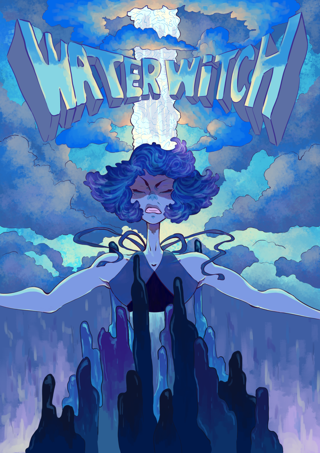 Lapis Lazuli ~ water witch and pro baseball player 👌 loved that little doodle Greg did for his album cover so I decided to live my best life and just do it