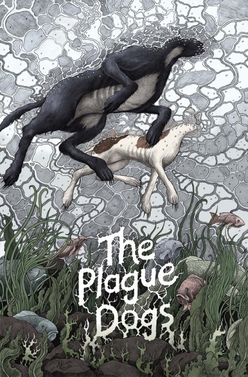 allistrations - The Plague Dogs poster illustration! 