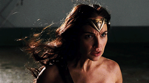justiceleague - Gal Gadot in the “Wonder Woman” blooper reel.