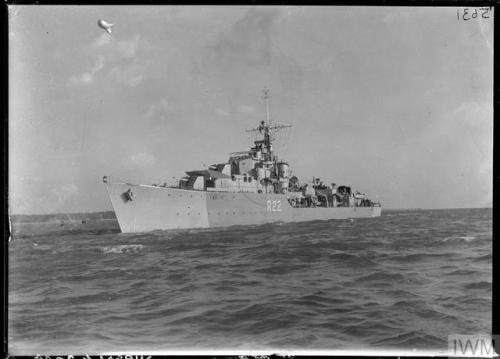 hms-exeter - HMS Ursa, a U-class destroyer that was adopted by...