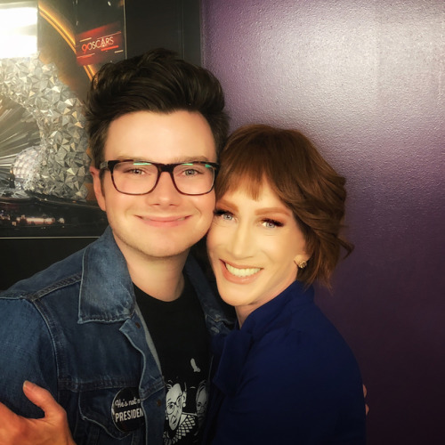 chriscolfernews - kathygriffin @chriscolfer you’ve been a true...