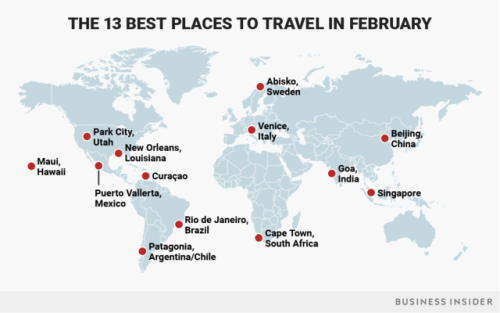 businessinsider - 13 of the best places to visit if you’re...