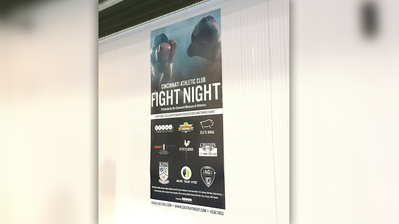 CAC Fight Night Large Poster