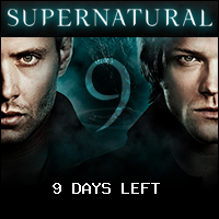 9 Days / 1 Hours / 13 Minutes left until Supernatural - Season 9...
