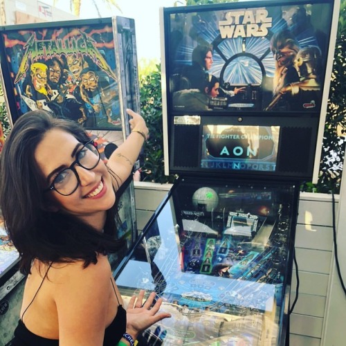 heyitsapril - You know I got a high score on Star Wars! (at...