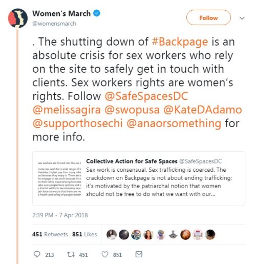 triggeredmedia - Women’s march is now demanding women be...