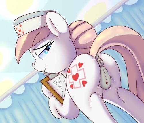 proto-and-vinyls-clop-cave - Nurse Redheart, as requested by...