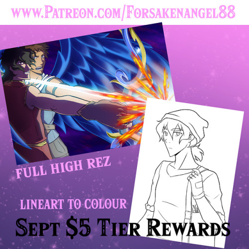 forsakenangel88-art - This month I am giving my patrons a...