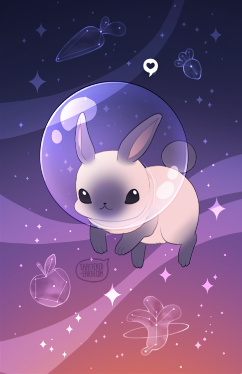 shattered-earth - Space bun says good night and hope you have a...
