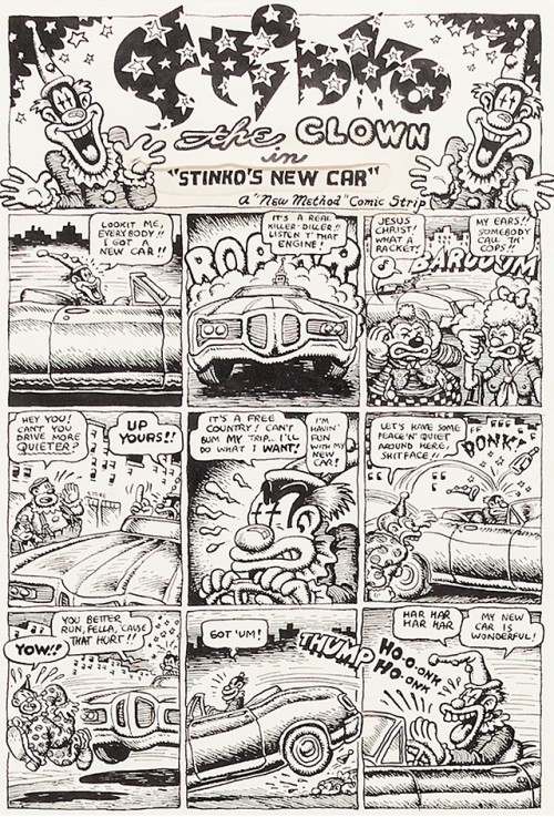 frenchcurious:Robert Crumb “Your Hytone Comics” planches...