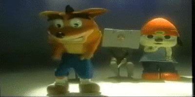 Fake Crash Bandicoot Dance Gif