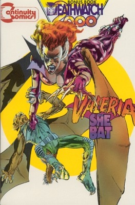 Valeria the She-Bat 1 (White, No Foil)