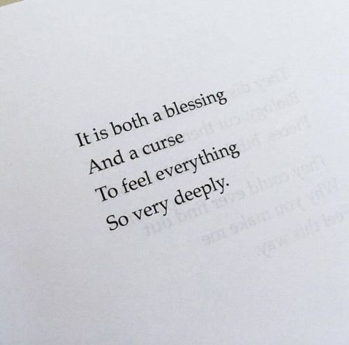 quotesndnotes - It is both a blessing and a curse..