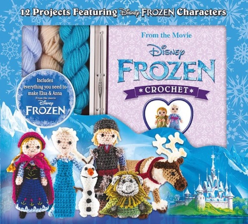 This is so fun!! Disney Frozen Crochet pattern book and kit! -...
