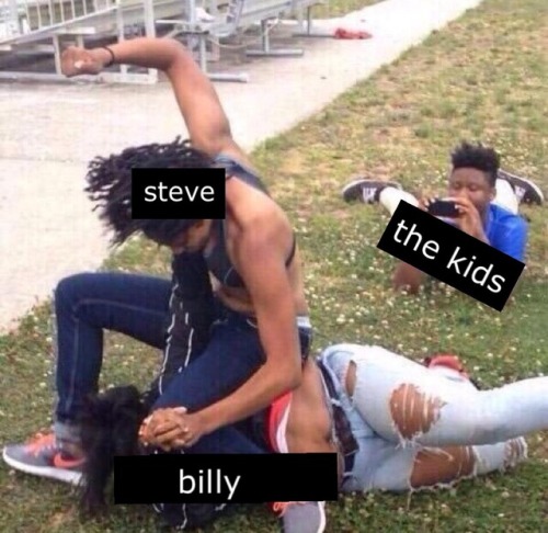 izzy-almighty - steve and billy’s fight - a summary