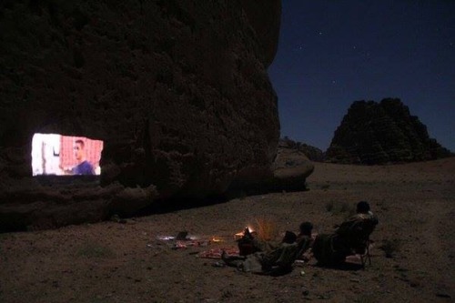 rupvee:Movie Night at Northern Saudi Arabia