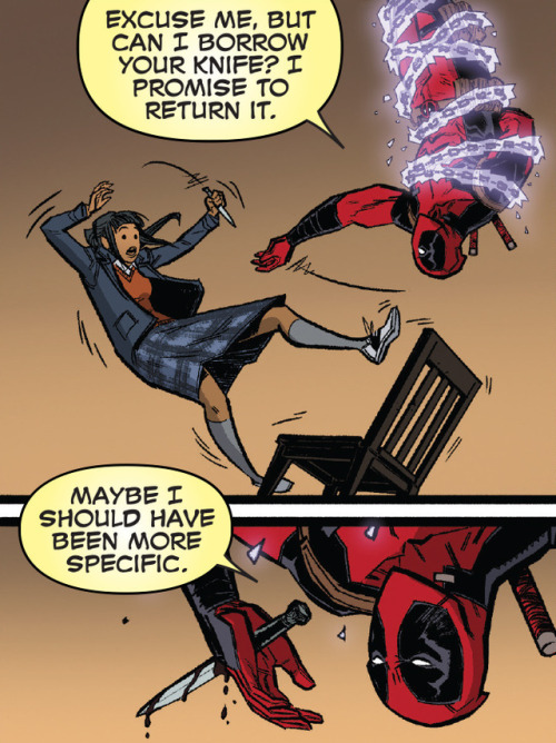 funnypages - Deadpool and Spiderman - Heartmates.Hahahahaha