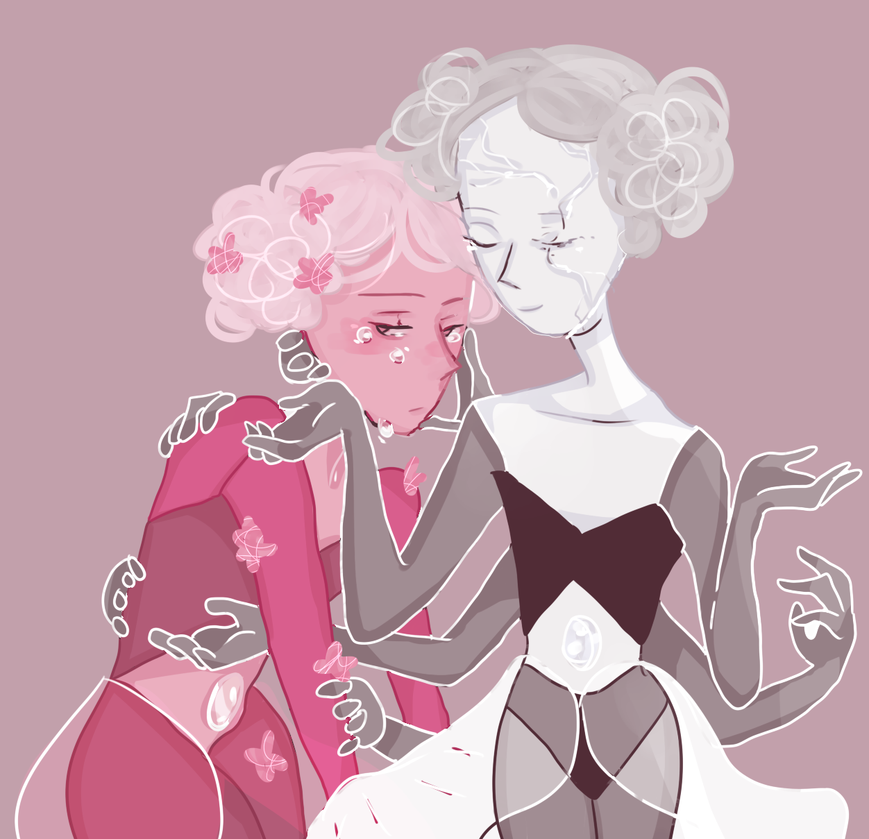 so what about that theory that white pearl is actually pink pearl