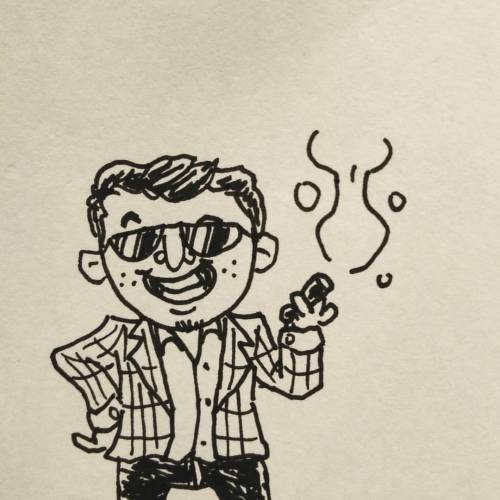 Cowok Slebor Illustration Drawing Doodle Saudaranya Comic Cartoon Crot Gambar