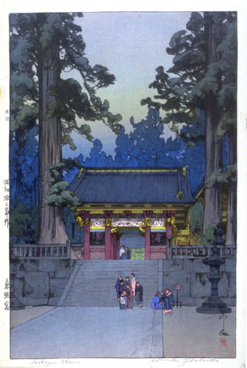 elvispandemonium - Hiroshi Yoshida 吉田 博 (1876 - 1950) - Toshogu...